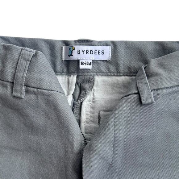 Byrdees GrayBoys Shorts with Adjustable Waist - NWOT - Size 18-24 months - Picture 2 of 3